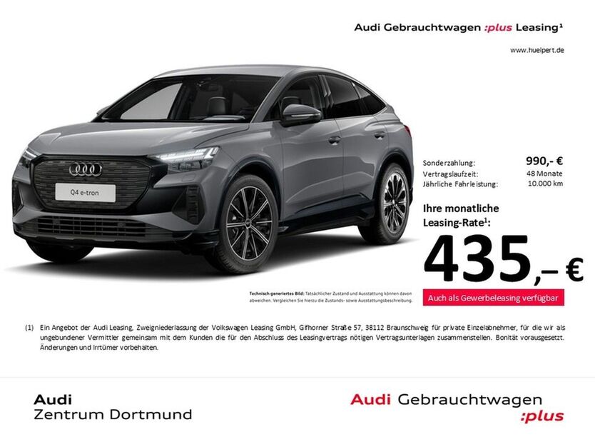 Audi Q4 e-tron 7.259 km 47.977 € Dortmund 44143
