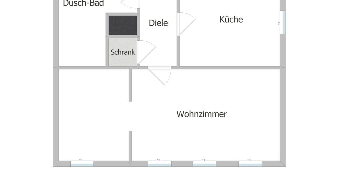 ~ Barrierearm + wenig Stufen + neuwertig und modern ~ 2 zimmer