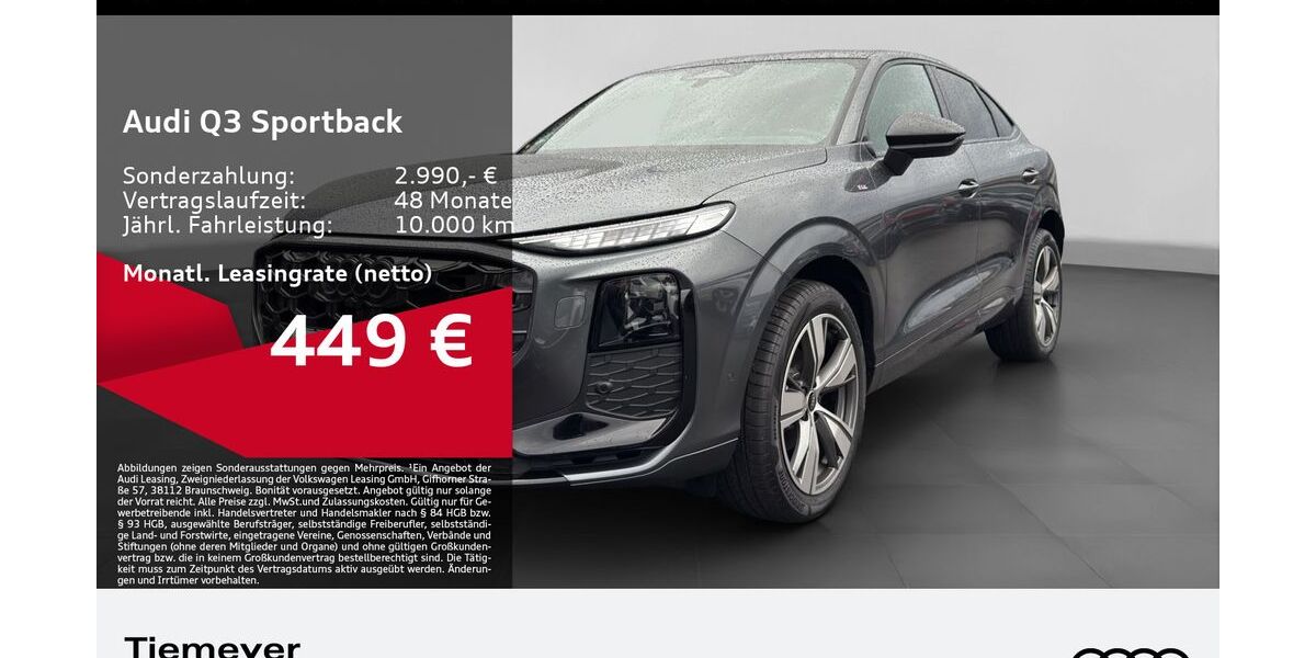 Audi Q3 2.990 km 51.180 &euro; Dorsten 46284