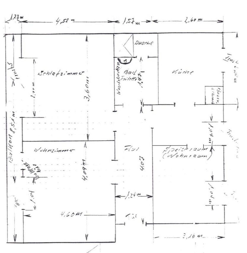 Wohnung Hindenburg Str zimmer