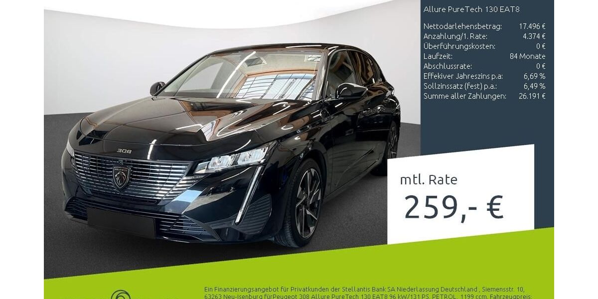 Peugeot 308 21.668 km 21.870 &euro; Dülmen 48249