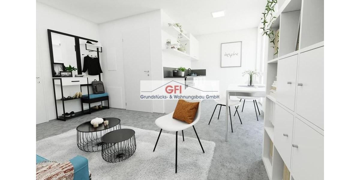 Etagenwohnung Bochum Laer - 1 Zimmer, 27 m&sup2;, 490&euro; | Angebot:24473990