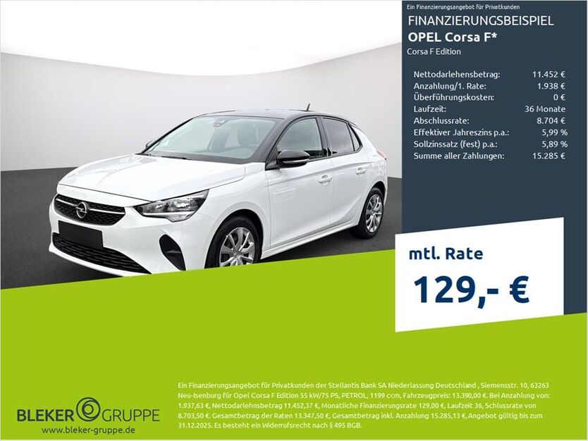 Opel Corsa 22.170 km 13.390 € Dülmen 48249