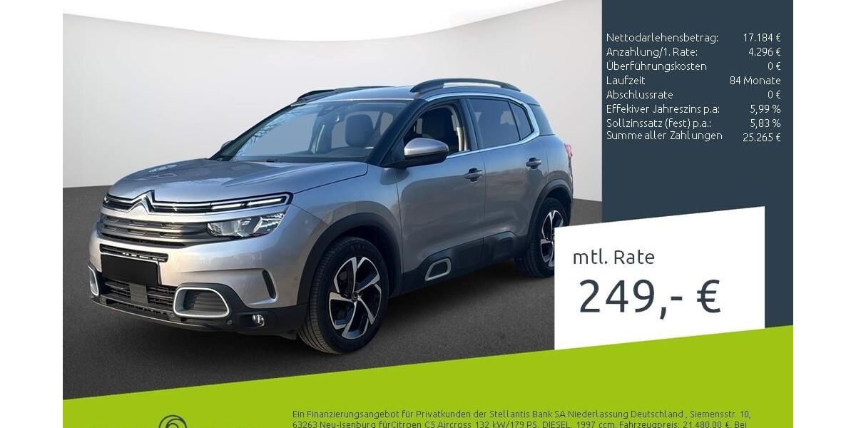 Citroen C5 Aircross 71.491 km 21.240 &euro; Dülmen 48249