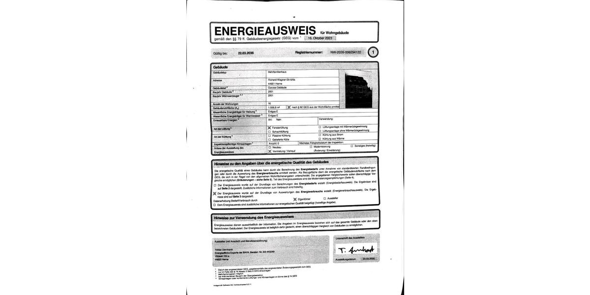 Etagenwohnung Bochum Bochum-Mitte - 3.5 Zimmer, 84 m&sup2;, 185.000&euro; | Angebot:26995095