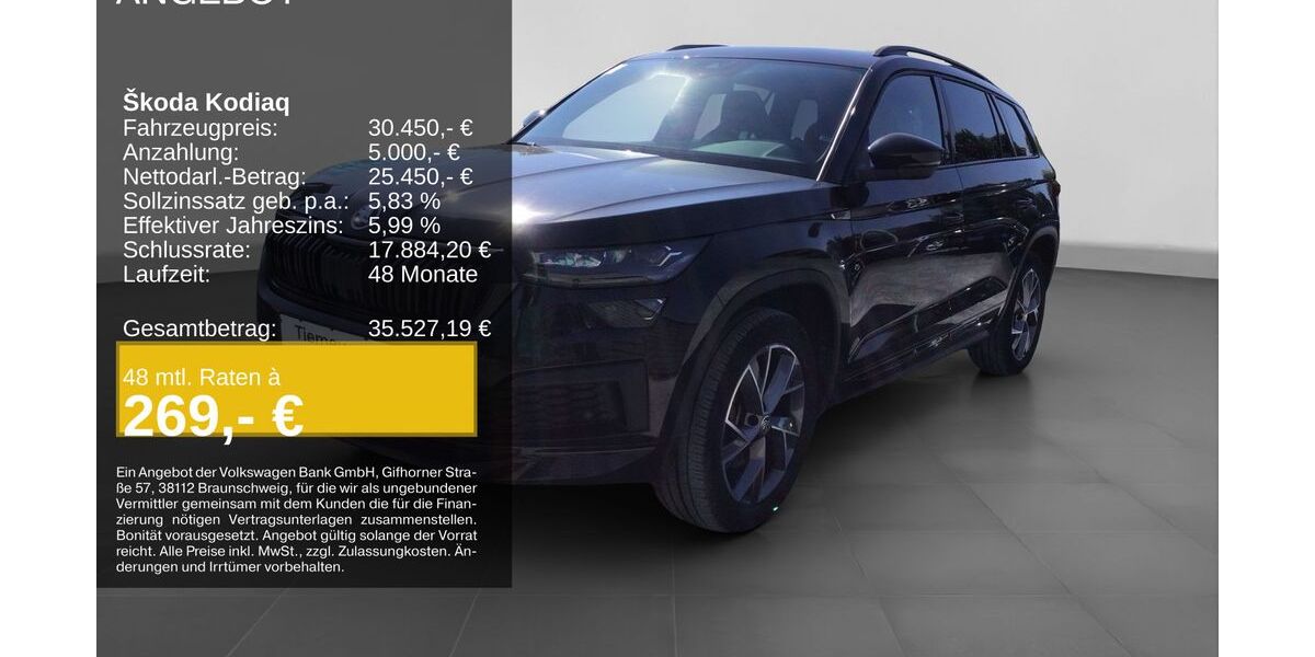 Skoda Kodiaq 86.716 km 27.980 &euro; Gelsenkirchen 45894
