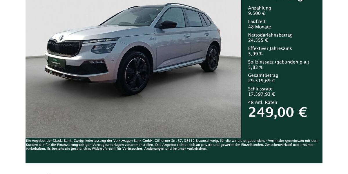 Skoda Kamiq 11.557 km 31.555 &euro; Dortmund 44309