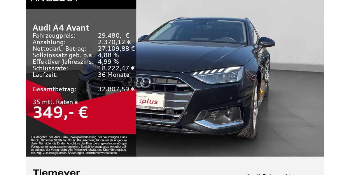 Audi A4 33.055 km 28.880 &euro; Dorsten 46284