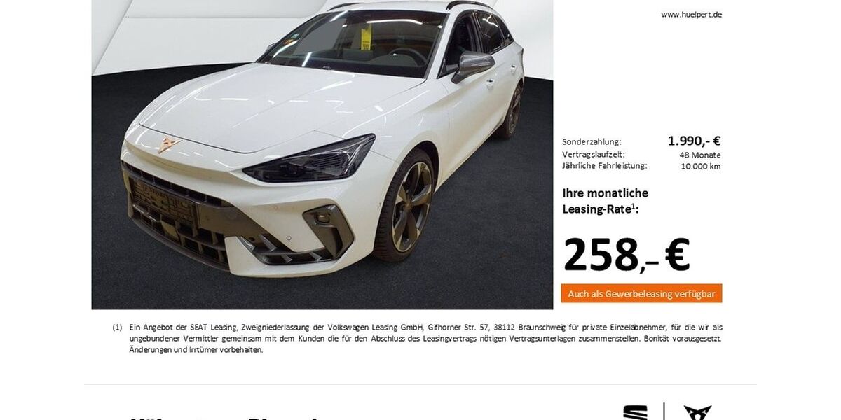 Cupra Leon 19.185 km 30.680 &euro; Dortmund 44269