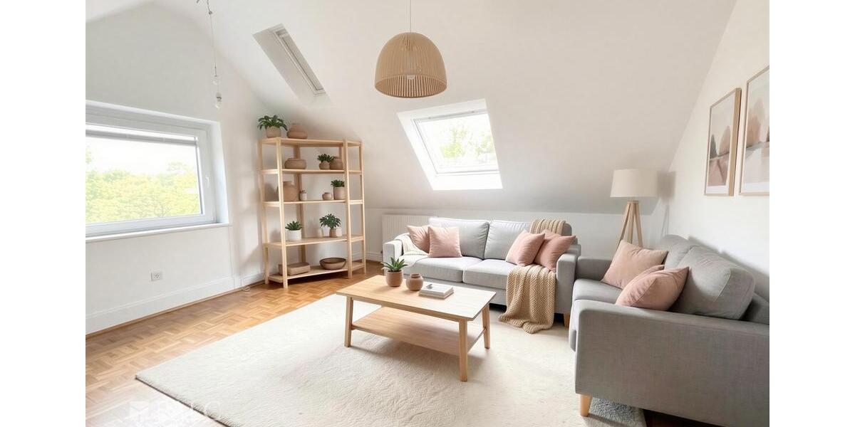 Dachgeschoßwohnung Essen Stadtbezirk VIII - 1 Zimmer, 50 m&sup2;, 500&euro; | Angebot:26547037