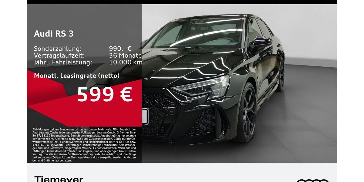 Audi RS3 2.050 km 63.580 &euro; Bochum 44809