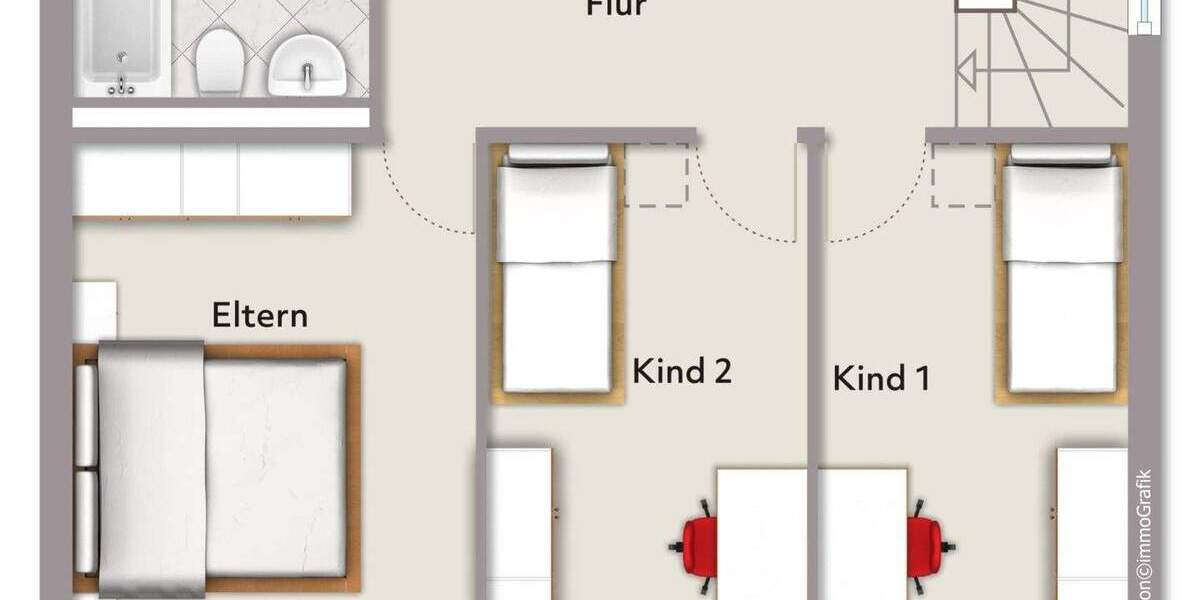Doppelhaushälfte Lüdinghausen - 4 Zimmer, 103 m&sup2;, 325.000&euro; | Angebot:24791543