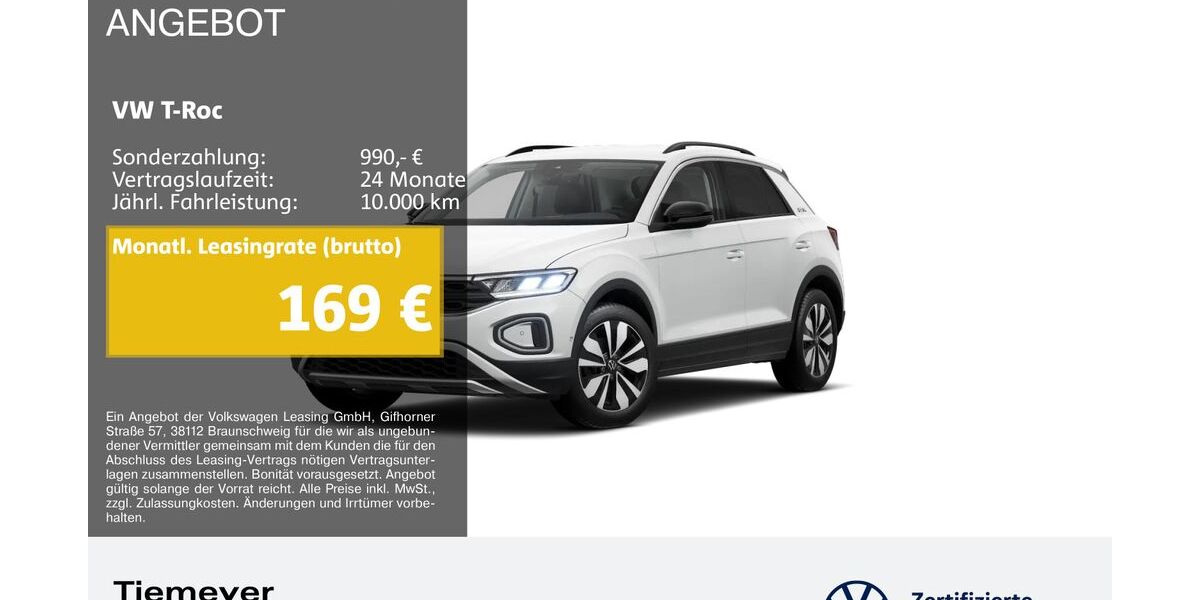 VW T-Roc 24.163 km 21.970 &euro; Bochum 44892