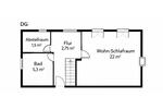 Maisonettenwohnung Witten Heven - 2 Zimmer, 66 m&sup2;, 681&euro; | Angebot:24373346
