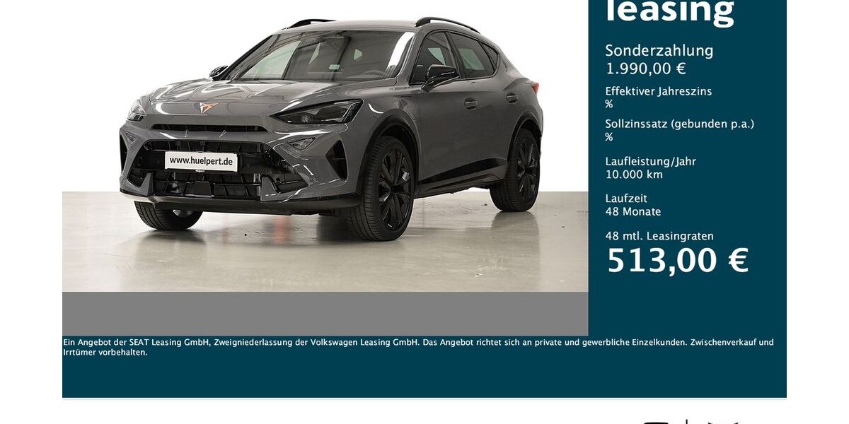 Cupra Formentor 1.500 km 46.360 &euro; Dortmund 44269