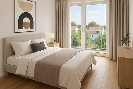 3-Zi-Wohnung in ruhiger Lage I KfW40EE-QNG Standard I Top Modern & hochwertig ausgestattet! 3 zimmer
