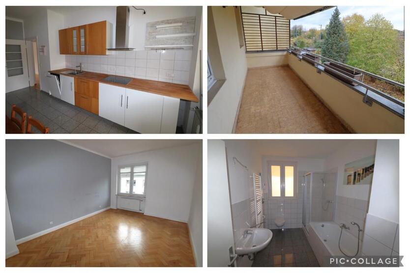 Schöne ca. 70 qm große Wohnung mit sonnigem Balkon zimmer