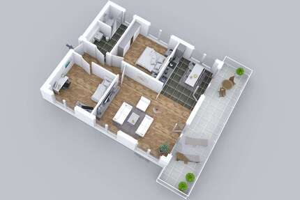 Wohnung Essen Kettwig - 3 Zimmer, 100 m&sup2;, 1.600&euro; | Angebot:27146740