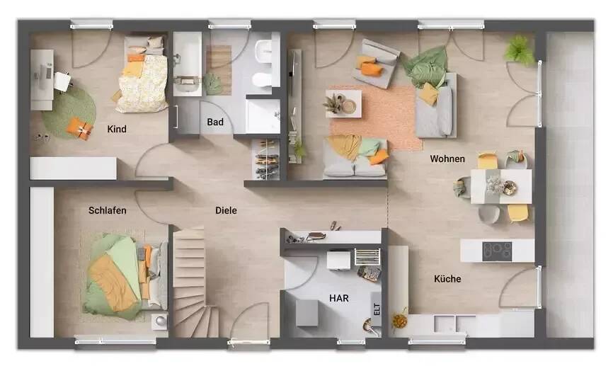 Bungalow Oer-Erkenschwick Klein-Erkenschwick - 3 Zimmer, 100 m&sup2;, 320.720&euro; | Angebot:23940656