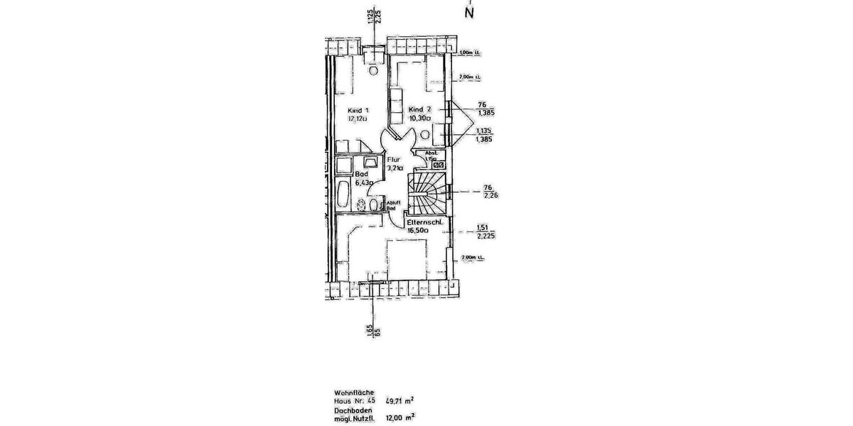 Reihenhaus Dorsten Alt-Wulfen - 3 Zimmer, 120 m&sup2;, 395.000&euro; | Angebot:26933731