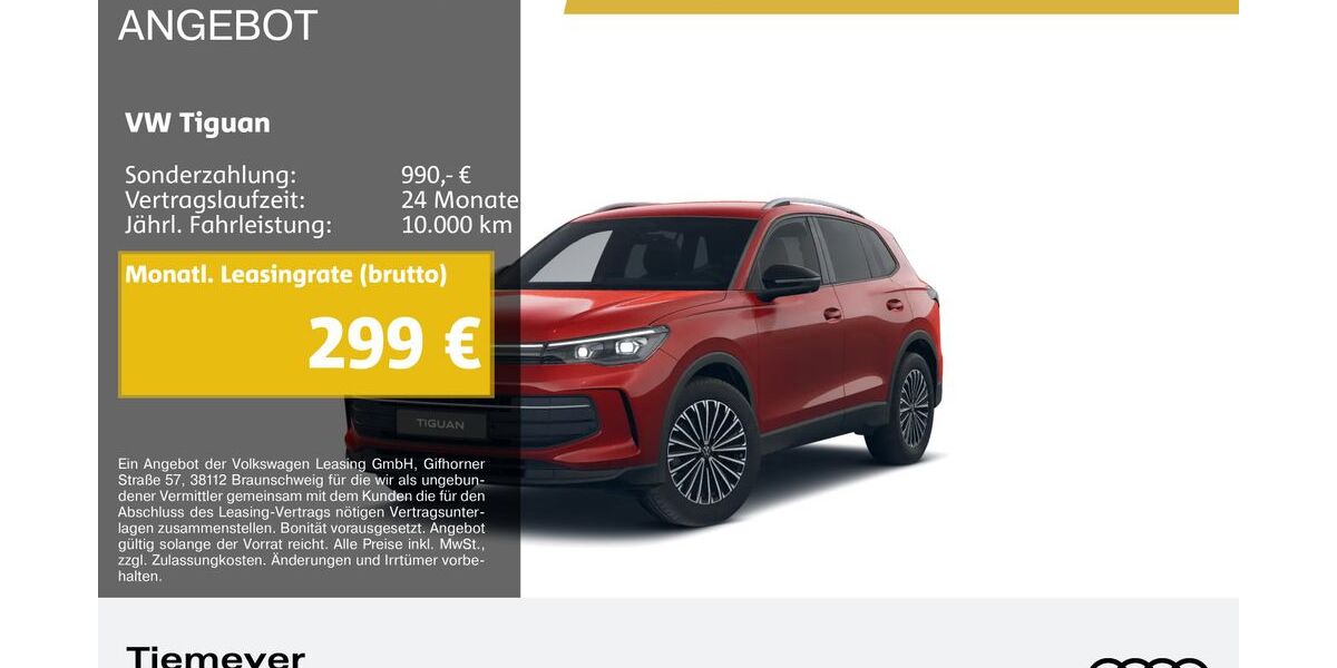 VW Tiguan 22.111 km 34.250 &euro; Dorsten 46284