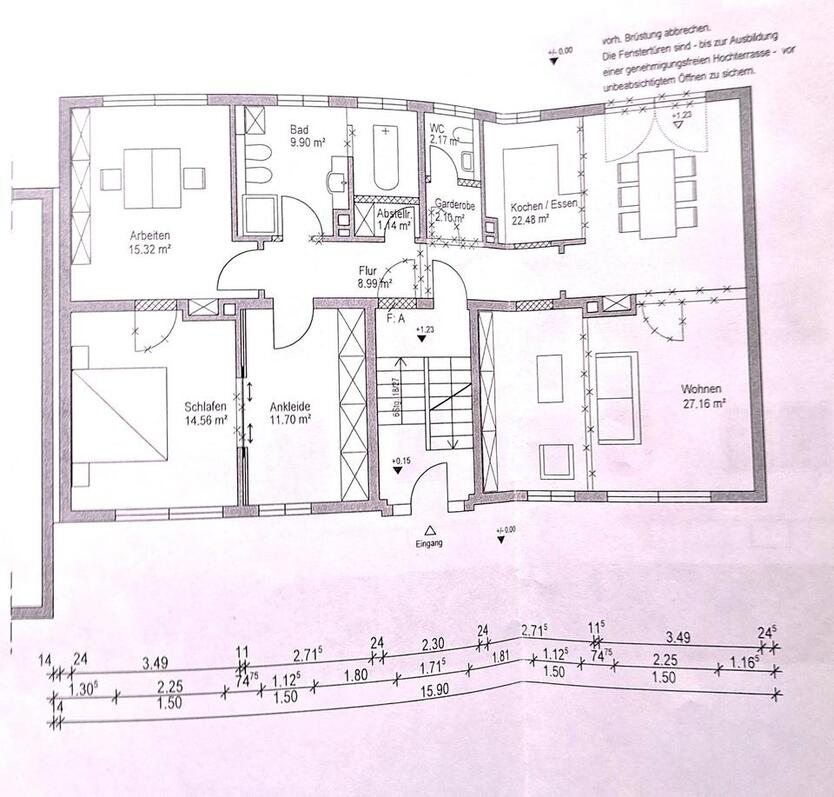 Ein Mehrfamilienhaus im Grünen von Welper, mit 3 Garagen zimmer