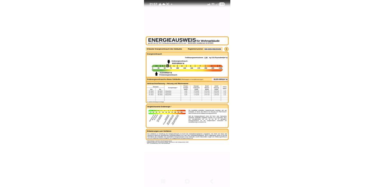 Reihenhaus Bochum Bochum-Ost - 3.5 Zimmer, 87 m&sup2;, 335.000&euro; | Angebot:25273016