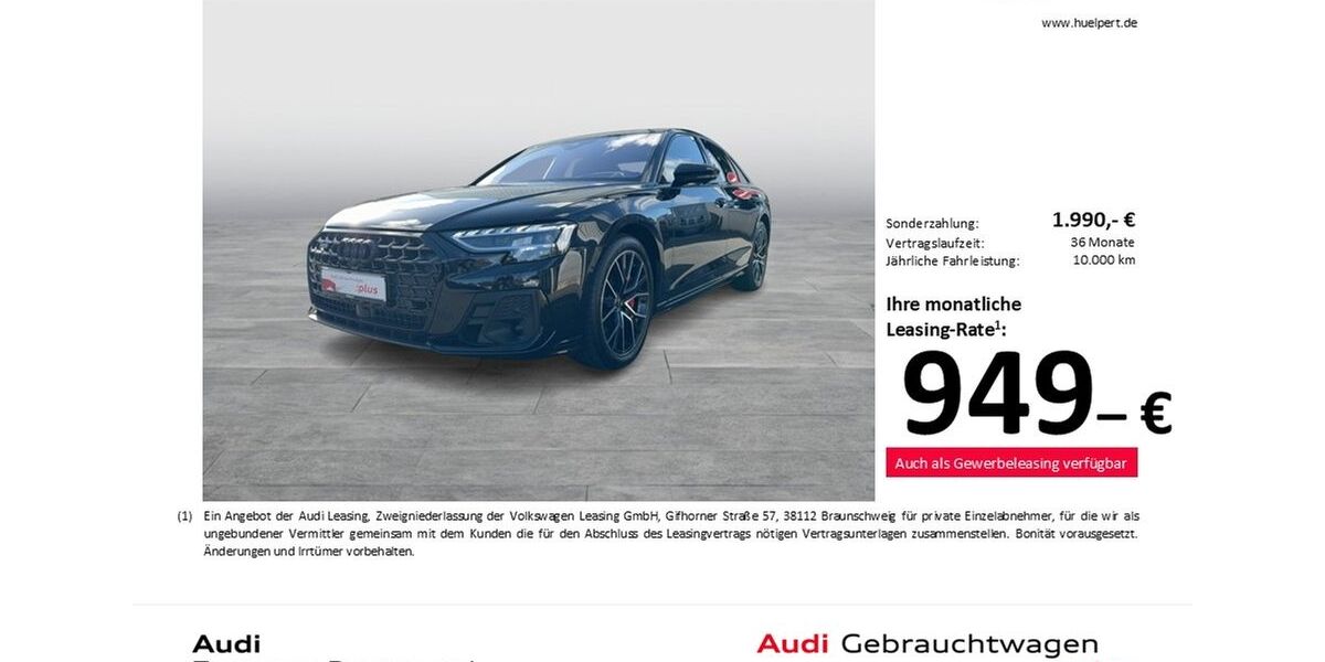Audi A8 20.456 km 73.911 &euro; Dortmund 44143
