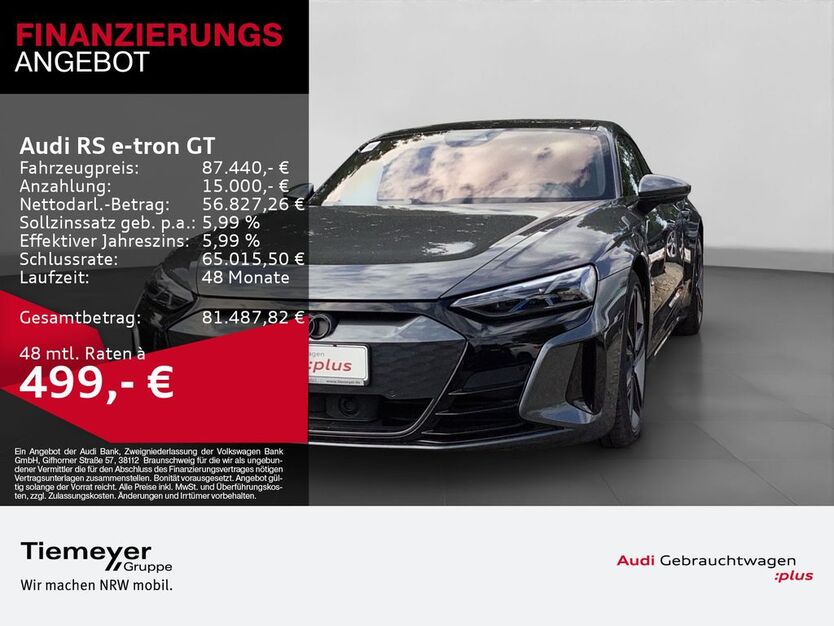 Audi RS e-tron GT 16.611 km 81.840 € Gelsenkirchen 45894