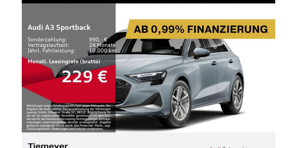 Audi A3 26.808 km 29.840 &euro; Bochum 44809