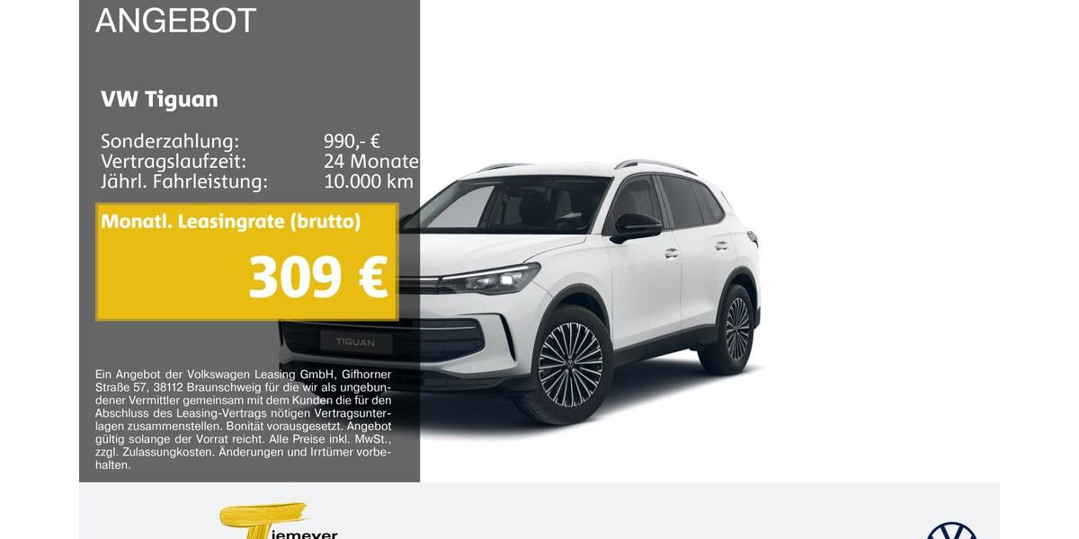 VW Tiguan 16.493 km 35.420 &euro; Dorsten 46282