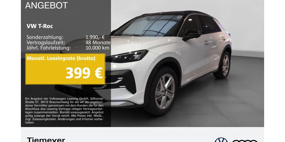 VW T-Roc 5.096 km 34.740 &euro; Gelsenkirchen 45894