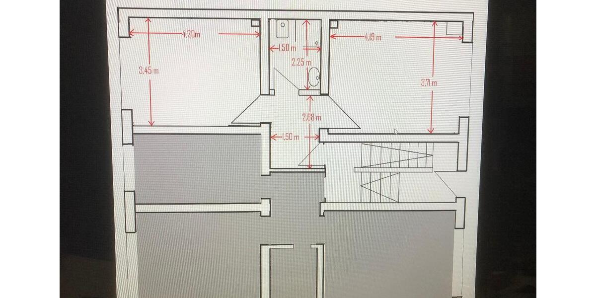 Etagenwohnung Bochum Bochum-Mitte - 2 Zimmer, 36 m&sup2;, 360&euro; | Angebot:26692957