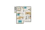 Erdgeschoßwohnung Oer-Erkenschwick Erkenschwick - 4.5 Zimmer, 79 m&sup2;, 673&euro; | Angebot:26202321
