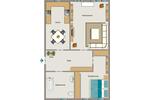 Dachgeschoßwohnung Dortmund Eving - 2.5 Zimmer, 55 m&sup2;, 469&euro; | Angebot:26339520