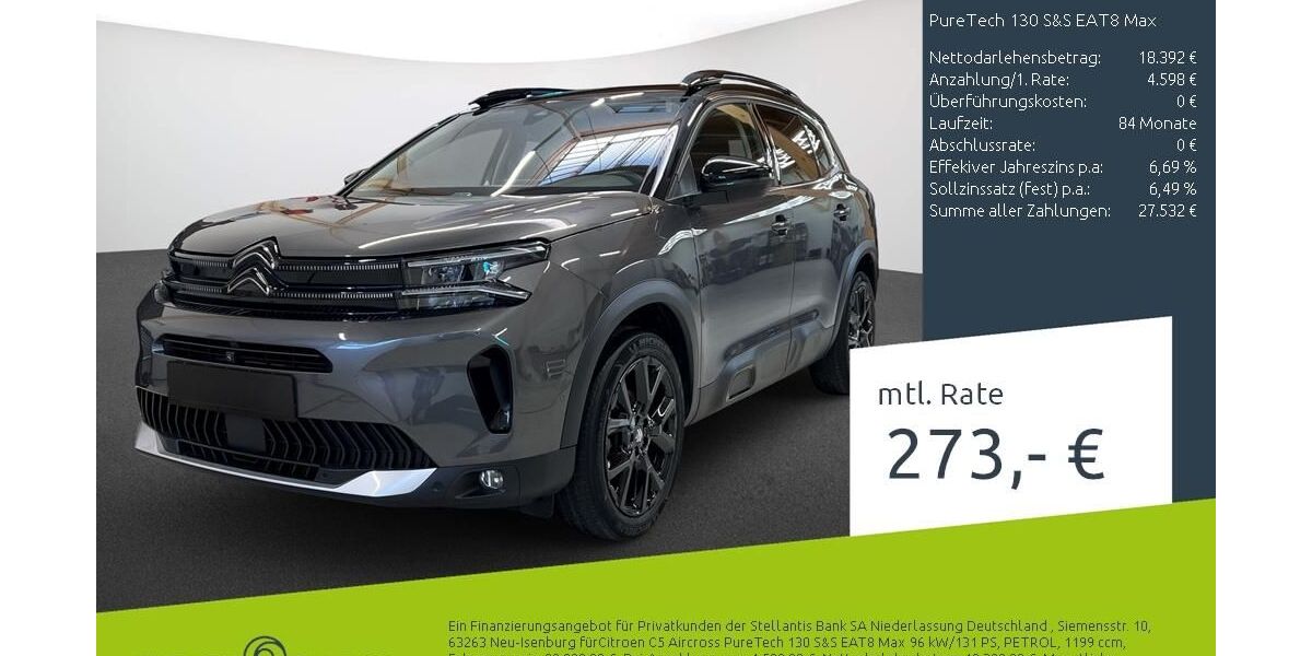 Citroen C5 Aircross 28.480 km 22.440 &euro; Dülmen 48249