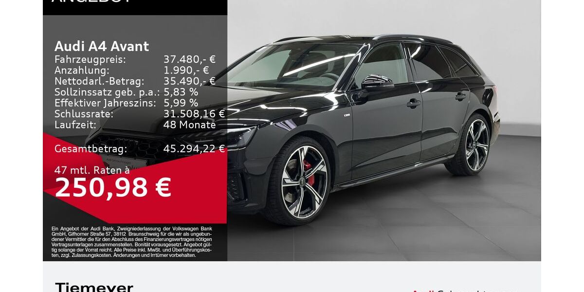 Audi A4 22.284 km 37.480 &euro; Dorsten 46284