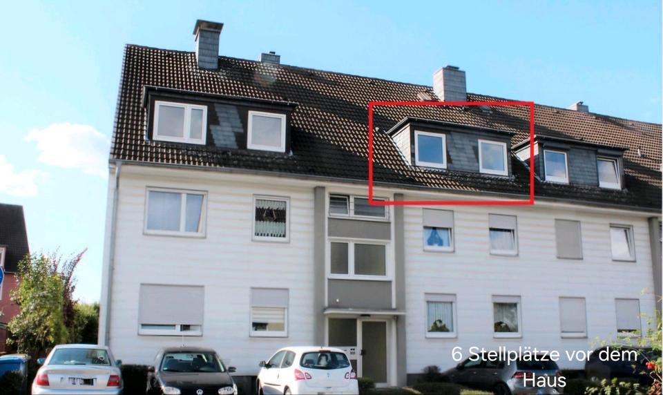 Dachgeschoßwohnung Oberhausen Alt-Oberhausen - 3.5 Zimmer, 64 m&sup2;, 750&euro; | Angebot:26297447
