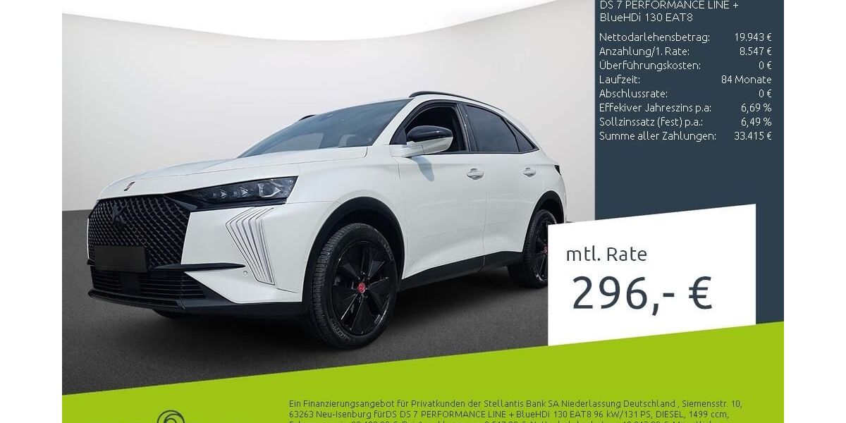 DS Automobiles DS7 (Crossback) 22.619 km 28.489 &euro; Dülmen 48249