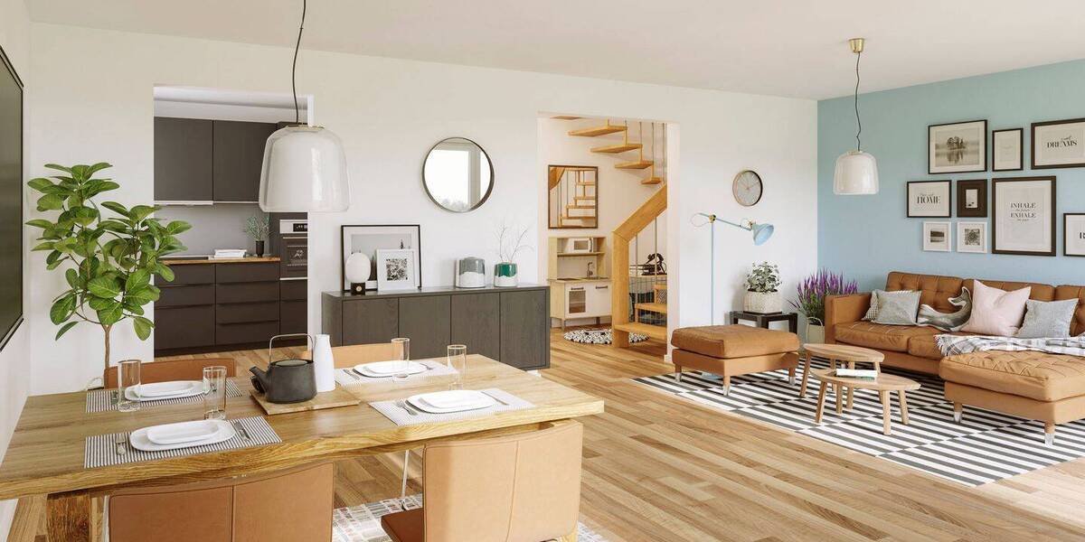 Mehrfamilienhaus, Wohnhaus Marl Hamm - 4 Zimmer, 128 m&sup2;, 401.490&euro; | Angebot:23940711