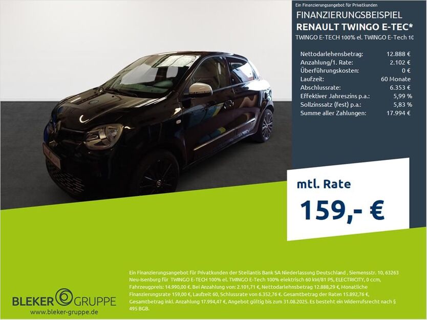 Renault Twingo 8.746 km 12.580 € Dülmen 48249