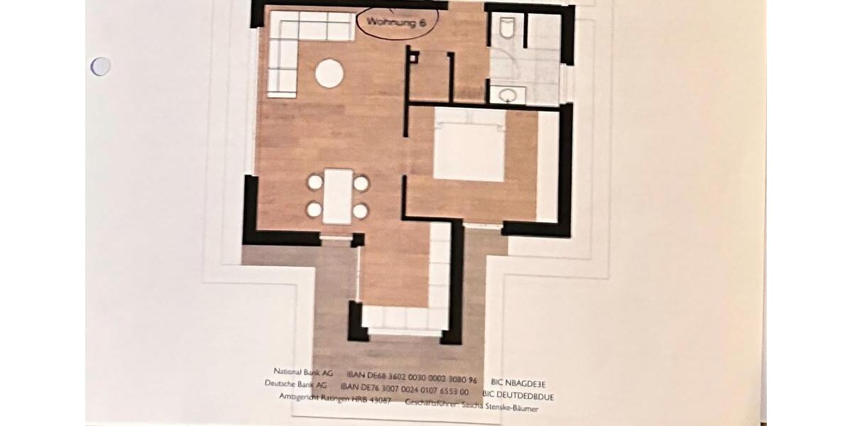Dachgeschoßwohnung Dortmund Hombruch - 2 Zimmer, 61 m&sup2;, 850&euro; | Angebot:25538848