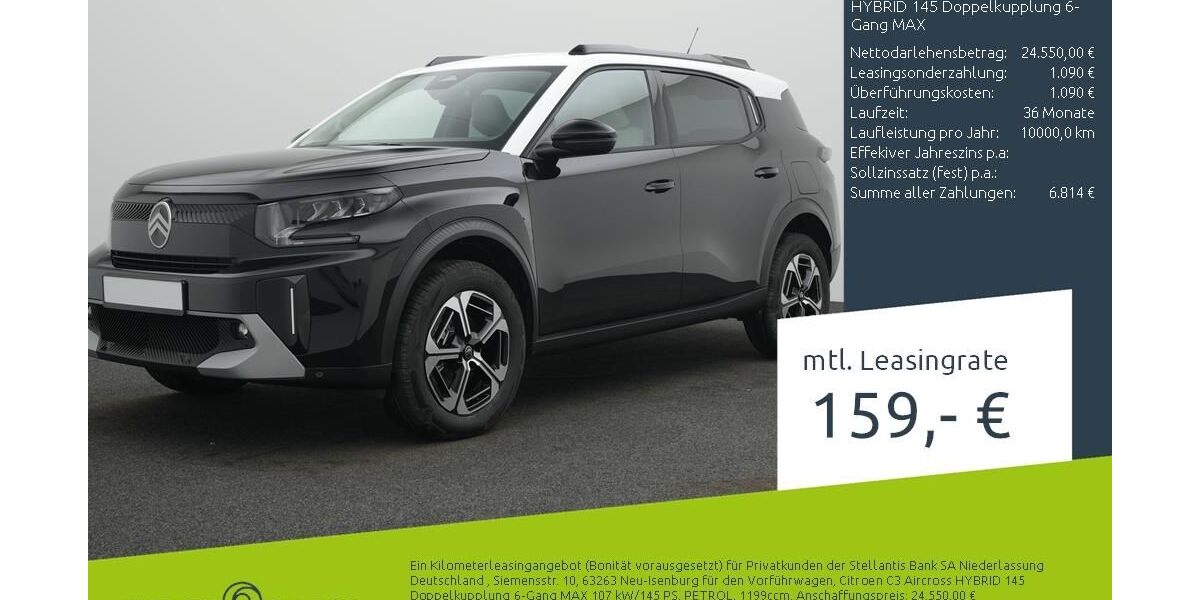Citroen C3 Aircross 1.500 km 24.249 &euro; Dortmund 44263