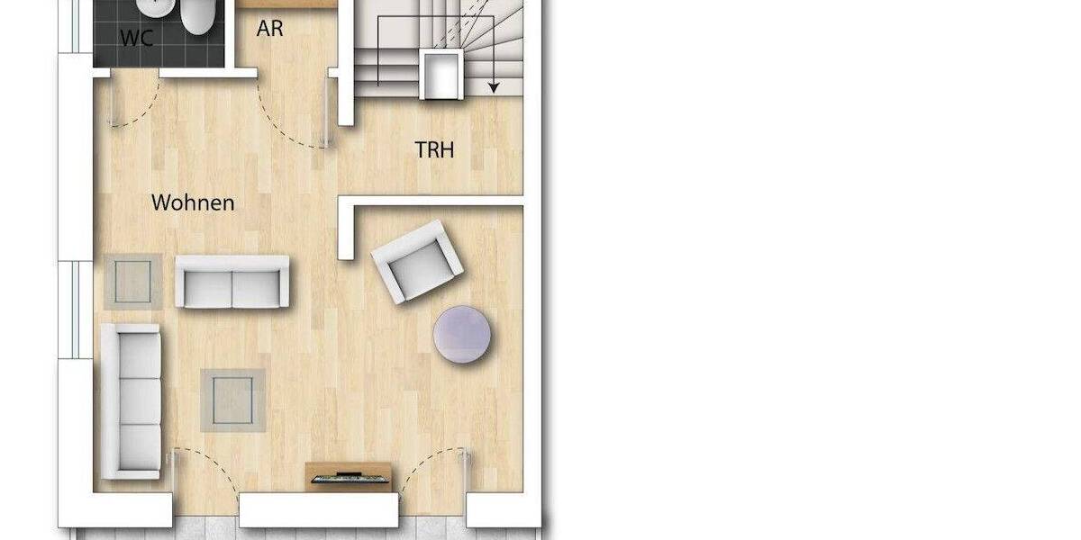 Reihenmittelhaus Hattingen Bredenscheid-Stüter - 3 Zimmer, 135 m&sup2;, 1.693&euro; | Angebot:23883876
