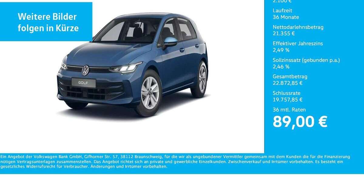 VW Golf 4.748 km 23.455 &euro; Dortmund-Marten 44379