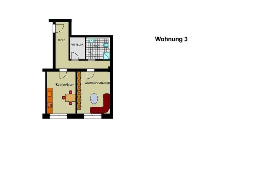 Wohnung zum Mieten in Essen 695 € 56 m²