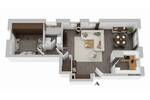 Etagenwohnung Castrop-Rauxel Ickern - 2 Zimmer, 58 m&sup2;, 135.000&euro; | Angebot:26171288