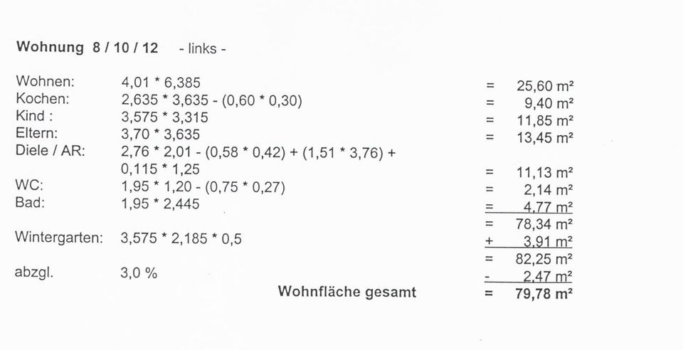3,5-Zimmer-Wohnung mit Wintergarten in Lünen (2. OG links) 3 zimmer