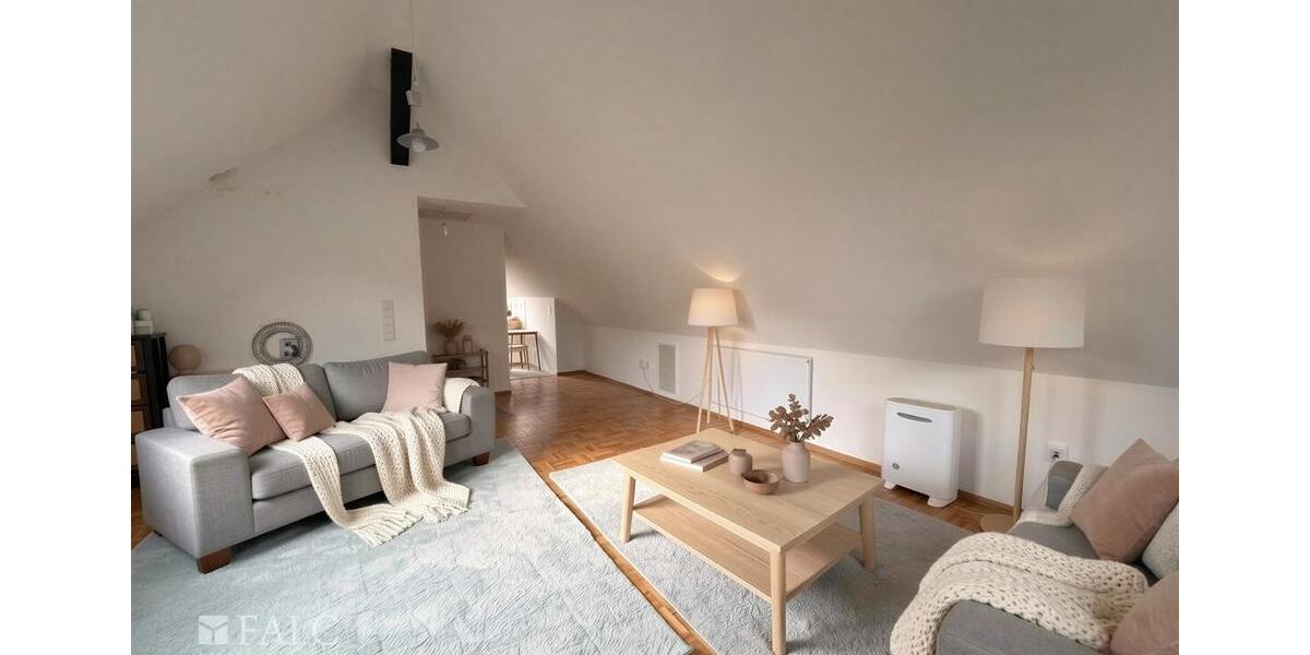 Dachgeschoßwohnung Essen Stadtbezirk VIII - 1 Zimmer, 50 m&sup2;, 500&euro; | Angebot:26547037