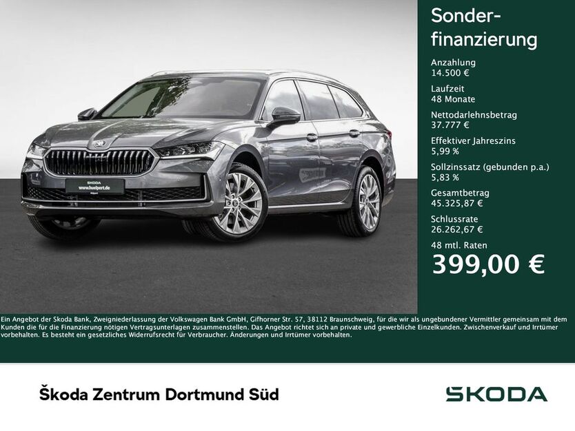Skoda Superb 5.900 km 52.277 € Dortmund 44269